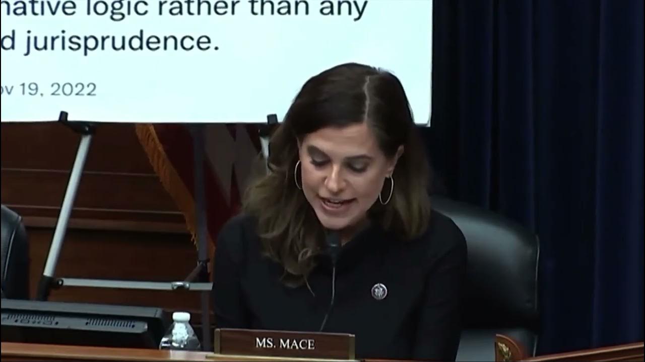 Rep. Mace questions witnesses on Oversight on Civil Right