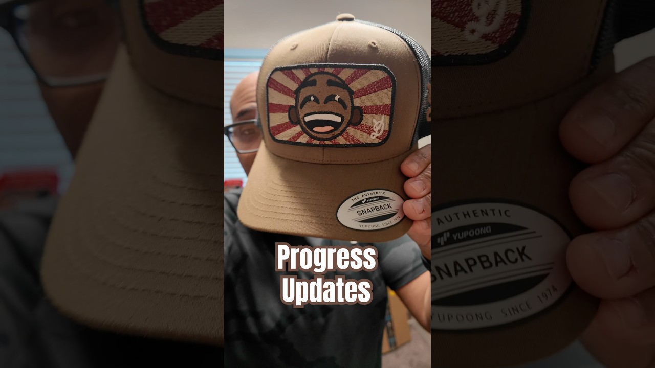 #embroiderybusiness #customhat #customembroidery