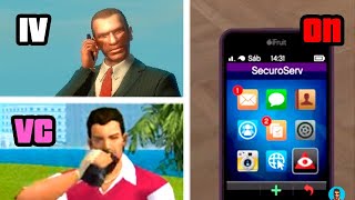 Mobile Phone in GTA Games (Evolution) screenshot 4