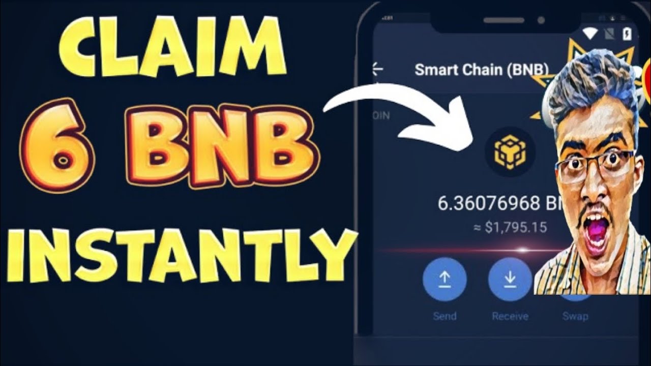 Claim Free 6 BNB CAPTAIN GLORY  Trust Wallet andmatemask