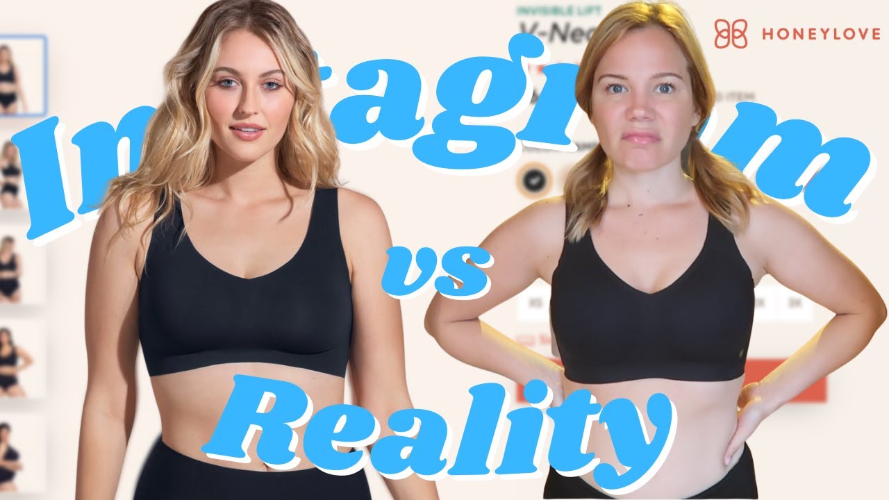 INSTAGRAM MADE ME BUY IT HONEYLOVE BRAS YouTube