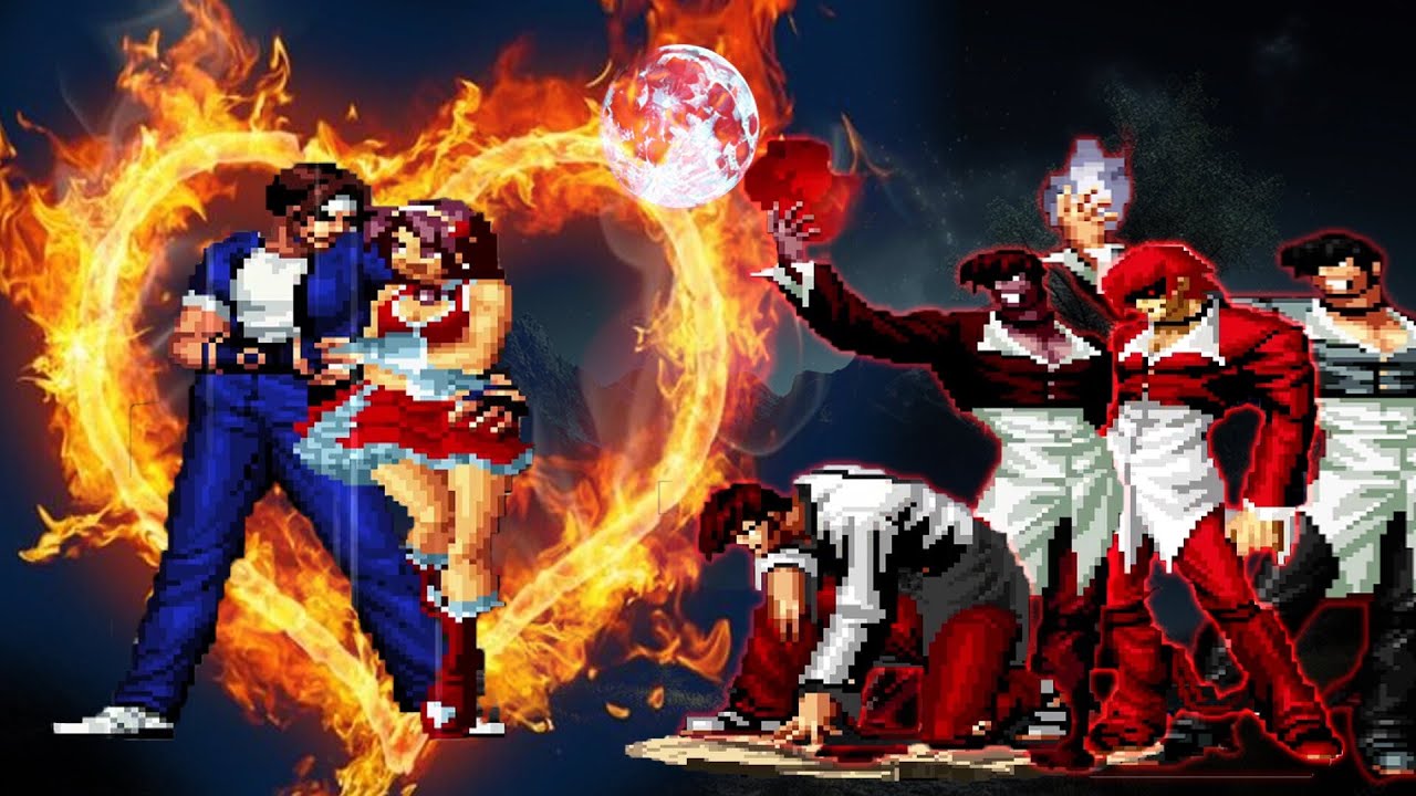 Kyo Sl vs Iori Yasakani Team | Mugen Kof