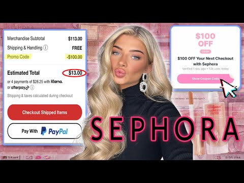 Sephora Promo Codes 2023 (how to get free makeup) Free Discounts!