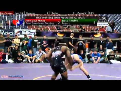 Jesse Thielke vs. John Meeks - Preseason Nationals...