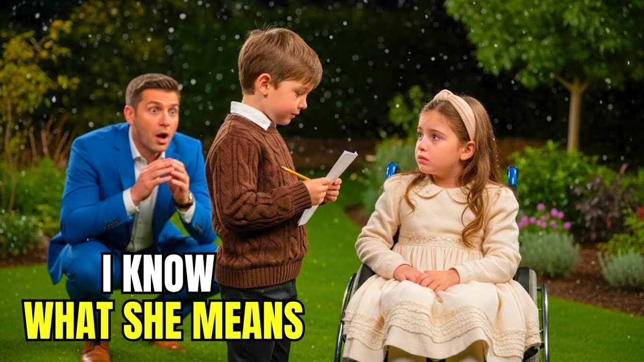 The Billionaire’s Daughter Couldn’t Speak—But a Poor son Knew Exactly What She Meant