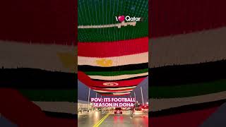 FIFA Arab Cup 2025 vibes at Old Doha Port | Qatar #qatarsc