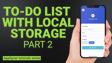 SAP Build Apps (aka AppGyver) tutorial Part 2 - creating a to-do list saved in local storage