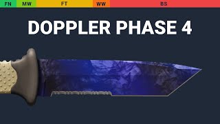 Ursus Knife Doppler Phase 4 - Skin Float And Wear Preview