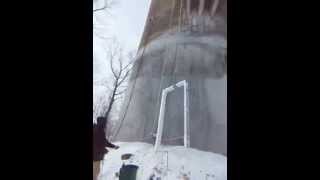 Hoisting door frame with winch at Bigwin Tower by ah905 16 views 9 years ago 1 minute, 55 seconds