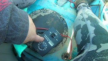 Watersnake conversion trolling motor test two for a Hobie outback