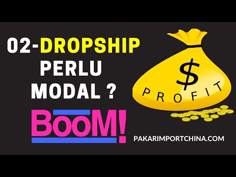 Cara Nak Jadi Dropship 2020 - Modal