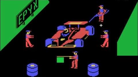 Pitstop ~ ColecoVision