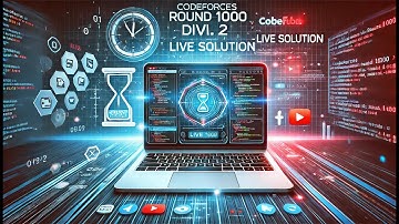 Codeforces round 1000 (Div 2)  | A to F solution in description | live solution