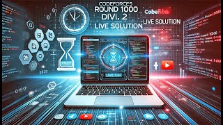 Codeforces round 1000 (Div 2)  | A to F solution in description | live solution