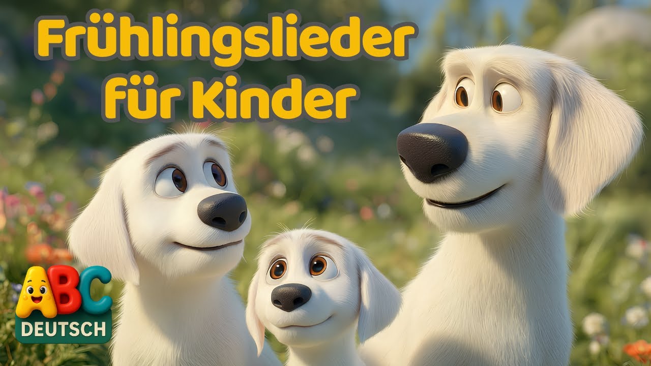 Frühlingslieder für Kinder 🌸🐦 | Tiere, Natur & Mitsingen | Lernlieder Mix