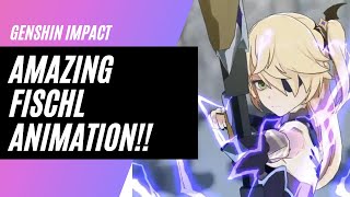 Must See Amazing Fischl Animation L Genshin Impact