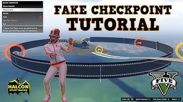 GTAV - Fake Checkpoint Tutorial