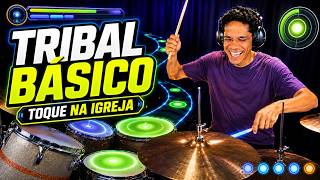 TRIBAL NA BATERIA: Aprenda o básico pra tocar na igreja hoje
