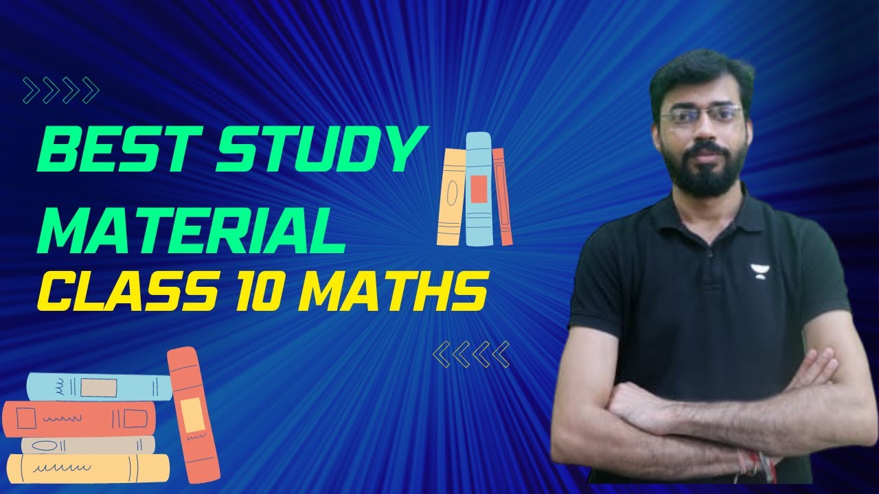 Best Study Material For Maths Class 10 FT. Vishal Mahajan YouTube