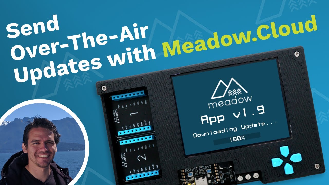 Send Over-The-Air Updates to your IoT devices from Meadow.Cloud