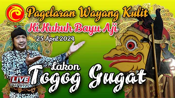 LIVE🔴 PAGELARAN WAYANG KULIT❗️KI KUKUH BAYU AJI❗️LAKON TOGOG GUGAT