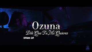 Ozunu - Dile Que Tu Me Quieres (speed up)