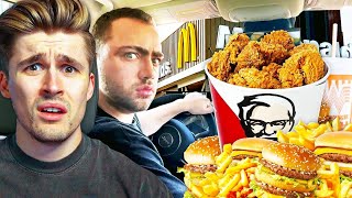 I Eat 14 Drive-Thru Meals to Beat His WORLD RECORD