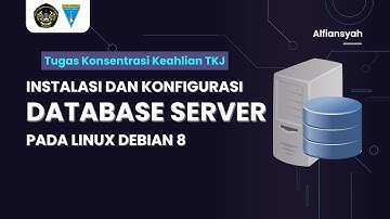 CARA INSTALASI DAN KONFIGURASI DATABASE SERVER (MYSQL) PADA LINUX DEBIAN 8