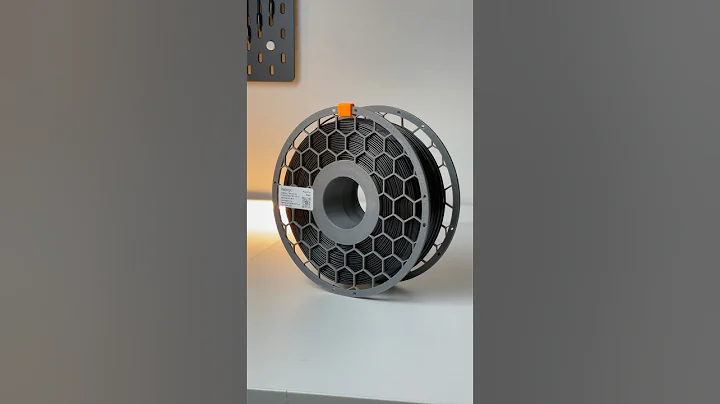 3D printed filament spool 🧵 #3dprinting #3d #3dprinted #bambulab #diy #asmr #filament #spool