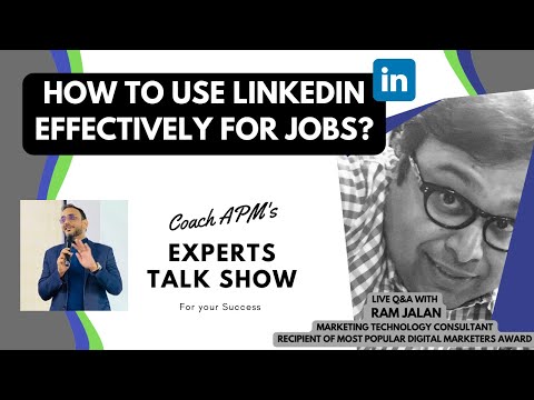 How to effectively use LinkedIn for Jobs?