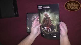 Nemesis Lockdown Stretch Goals Unboxing - Board on the Bayou