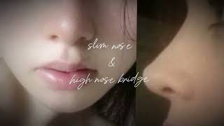 Slim Nose and High Nose Bridge Subliminal