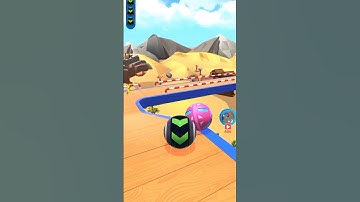 Sky Rolling Ball 3d Gameplay New Update Level 16 #shorts