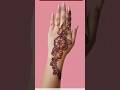 New stylish back hand mehndi design | latest mehndi design | simple design 😍 mehndi ka design|mehndi