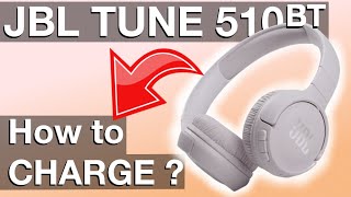 Charging JBL TUNE Headphones Battery (How to TUNE510BT)