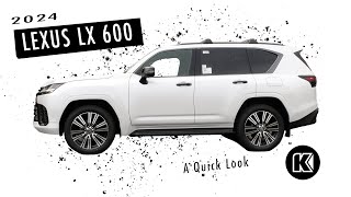 Drive Into the New Year in a 2024 Lexus LX 600