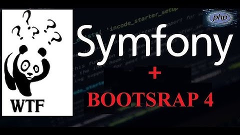 Symfony app + Bootsrap #php #symfony #неЗабудьПодписаться!