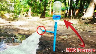 Trick  pressure! I turn PVC pipe into a water pump at home free no need electricity power