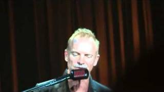 Sting - Fields Of Gold (Moscow 15.09.2010)