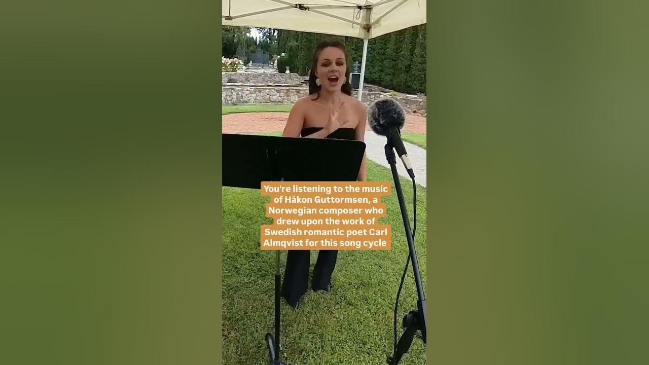 Ekaterina Shelehova sings "Three Almqvist Songs" (Guttormsen)