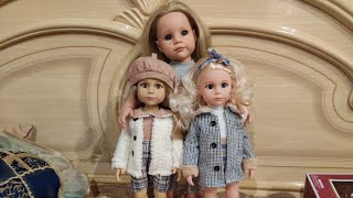 Куклы Sariel в моей коллекции☺ Любимые подружки с молдом Ханны. Сравнение с оригиналом Готц☺
