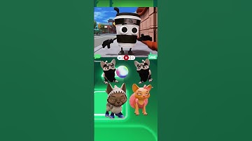 Thumbnail of Italian Brainrot Cats - Story of Transformation 💃🏻 Coffin Dance 🎮 Tiles Hop #shorts #tileshop #viral