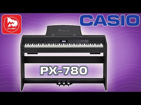 Цифровое пианино CASIO PX-780 (PRIVIA Digital piano review and demo)