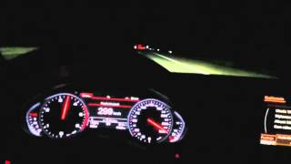 Emergency Hard Braking From 300Kmh Audi A8L 462Hp 1041Nm V8 Biturbo