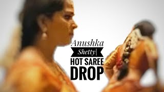 Anushka Shetty|Saree drop