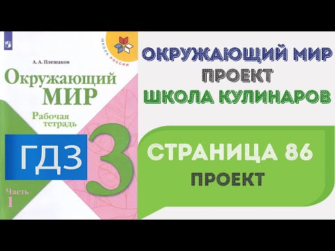 Школа кулинаров. Проект. Окружающий мир 3 класс