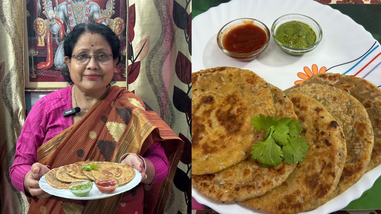 Fulkopir Paratha Recipe 
