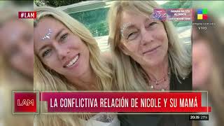 La conflictiva relación entre Nicole Neumann y su mamá