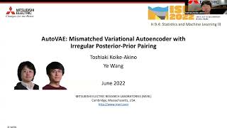 [ISIT 2022] AutoVAE: Mismatched Variational Autoencoder with Irregular Posterior-Prior Pairing