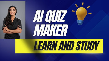 AI quiz maker | learn and study